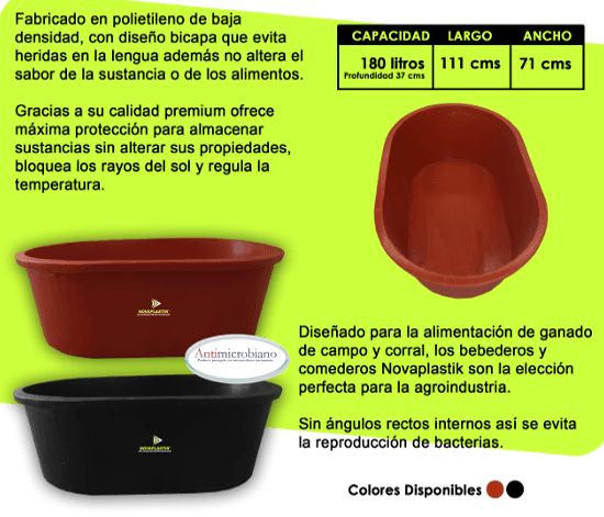 Comederos2 | Novaplastik Naucalpan